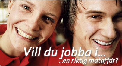 Jobba hos oss. Ansök nu!
